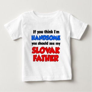 Jag heter Handsome Slovakia Far T-shirt