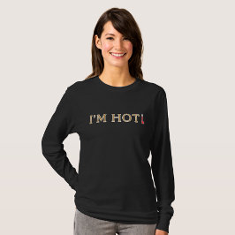 Jag heter Hett Quote, Menopause Humor, Hett Flash T Shirt
