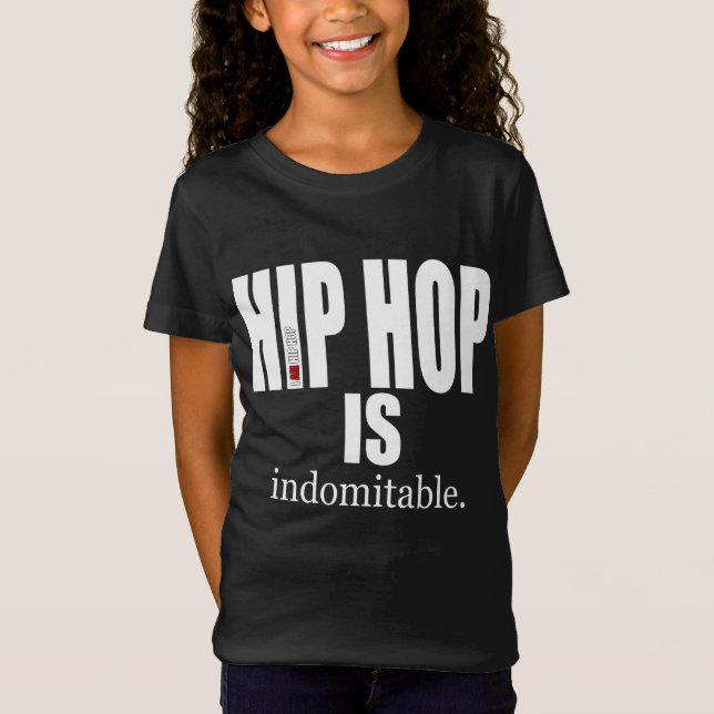Jag heter HIP HOP - HIP HOP är ofördomligt T Shirt (Framsida)