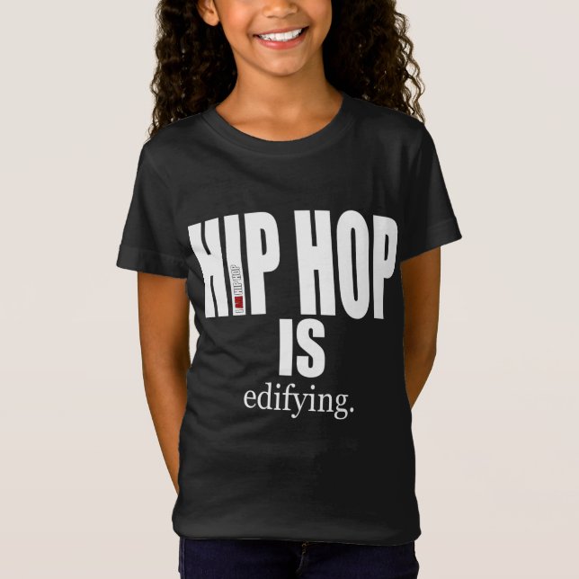 Jag heter HIP HOP - HIP HOP är uppbyggare T Shirt (Framsida)