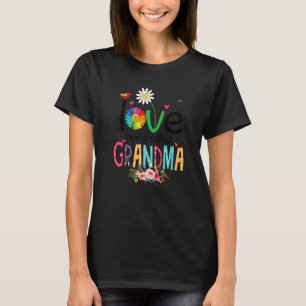 Jag heter Kärlek Grandma Mimi Nana Gigi mor T Shirt