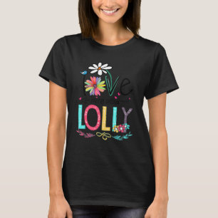 Jag heter Kärlek Lolly Daisy Flower T Shirt