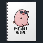 Jag heter Kinda A Gris Deal Funny Animal Pun Anteckningsbok<br><div class="desc">Jag är Kinda A Gris Deal Funny Animal Pun har en söt gris tittar verkligen coola i sina krydda solglasögon. Perfektens gåva till familj och vänner som kärlek söta gris pungar.</div>