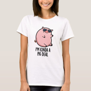 Jag heter Kinda A Gris Deal Funny Animal Pun T Shirt
