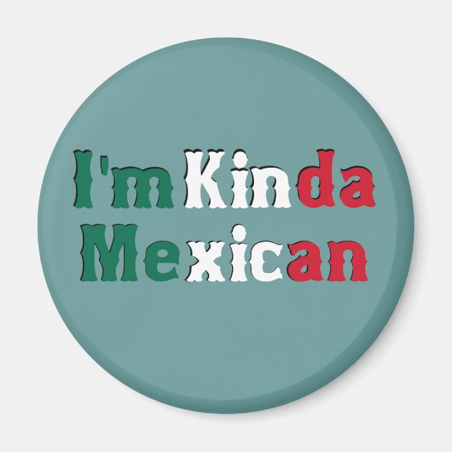 Jag heter Kinda Mexican Magnet (Framsidan)
