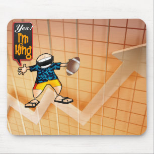 Jag heter Kung Mousepad Musmatta