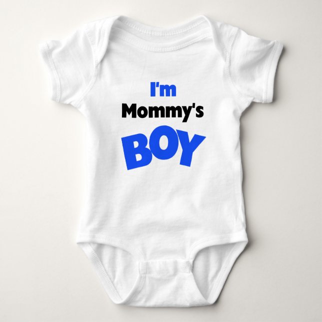 Jag heter Mamma Boy T-shirt (Framsida)