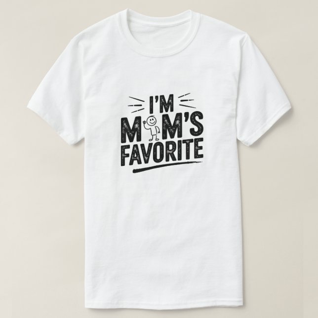 Jag heter Mamma Favorite T Shirt (Design framsida)