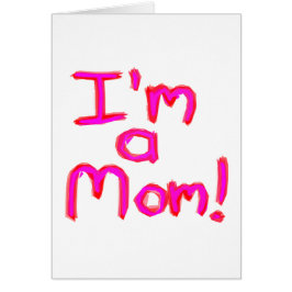 Jag heter MAMMA! Hälsningskort