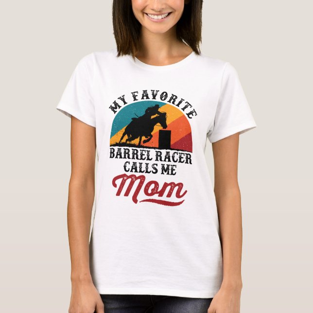 Jag heter Mamma Retro. T Shirt (Framsida)