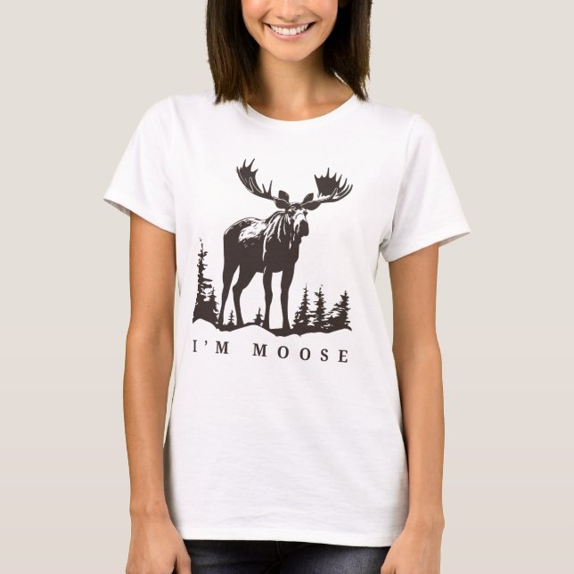Jag heter Moose T Shirt (Framsida)