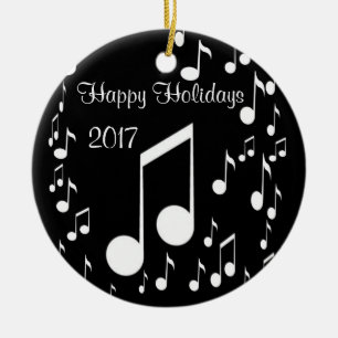Jag heter Music, Glad helg 2017_ Julgransprydnad Keramik
