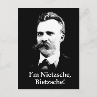 Jag heter Nietzsche, Bietzsche! Vykort