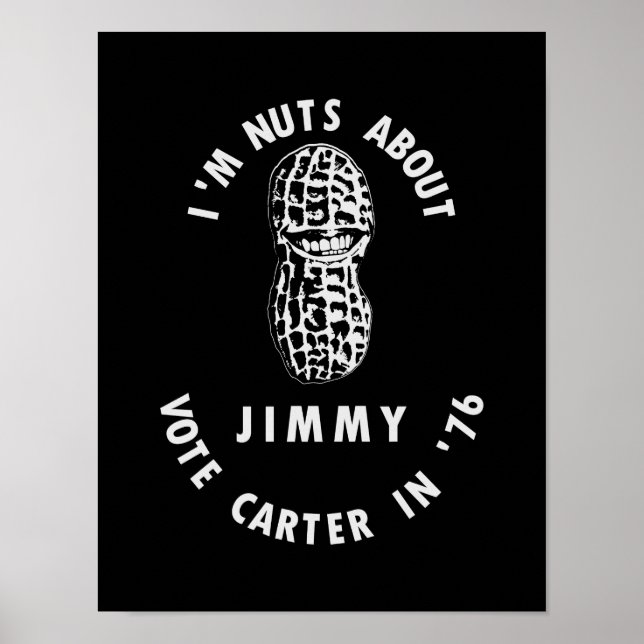 Jag heter Nöt Om Jimmy - val 1976 i Carter Poster (Framsidan)