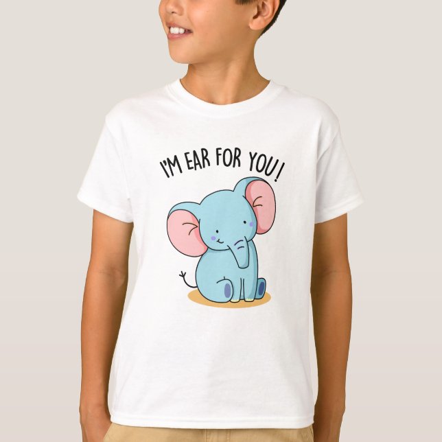 Jag heter Öar åt dig, Elphant Pun T Shirt (Framsida)