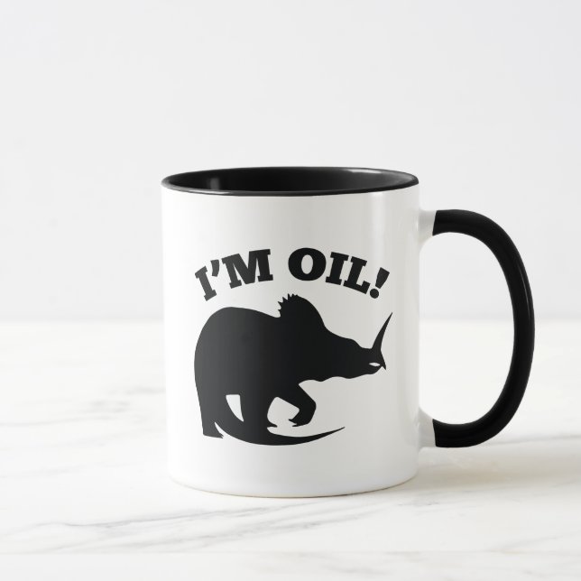 Jag heter Oil! Mugg (Höger)