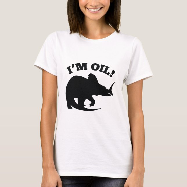 Jag heter Oil! T Shirt (Framsida)