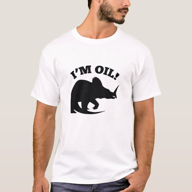 Jag heter Oil! T Shirt (Framsida)
