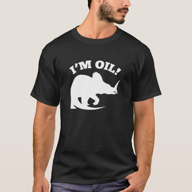 Jag heter Oil! T Shirt (Framsida)