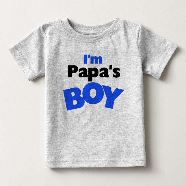 Jag heter Pappa Boy T Shirt (Framsida)