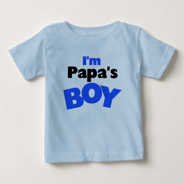Jag heter Pappa Boy Tee Shirt (Framsida)