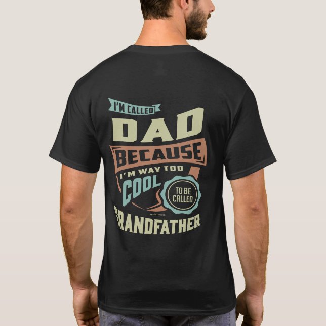 Jag heter Pappa T Shirt (Baksida)