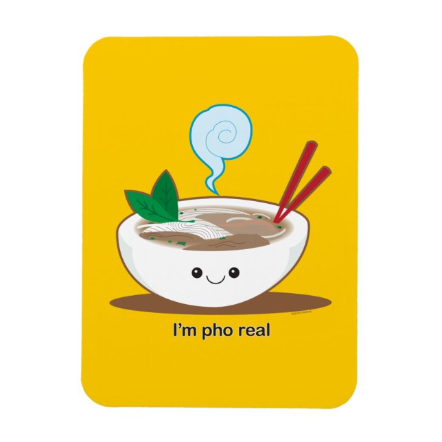 Jag heter Pho Real Magnet (Vertikal)