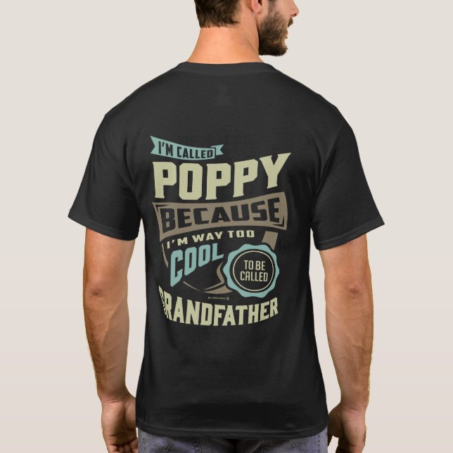 Jag heter Poppy T Shirt (Baksida)
