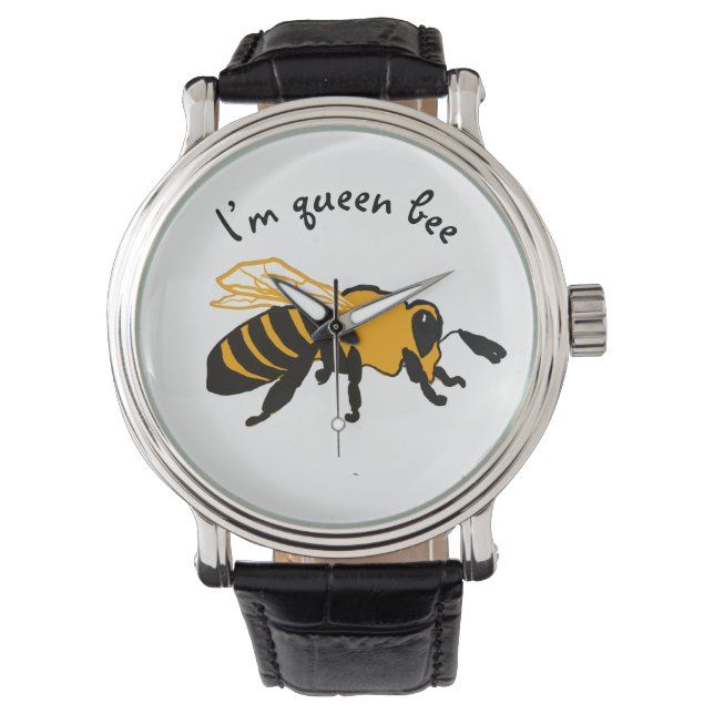 Jag heter Queen Bee Armbandsur (Framsida)