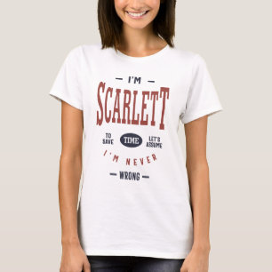 Jag heter Scarlett T Shirt