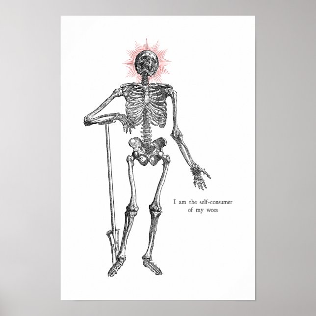 +{ Jag heter Skeleton! }+ Poster (Framsidan)