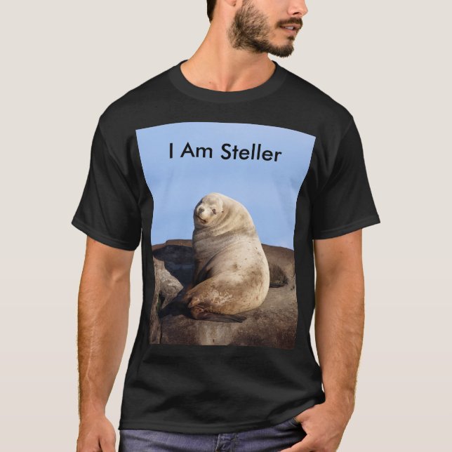 Jag heter Steller - skjortor T Shirt (Framsida)