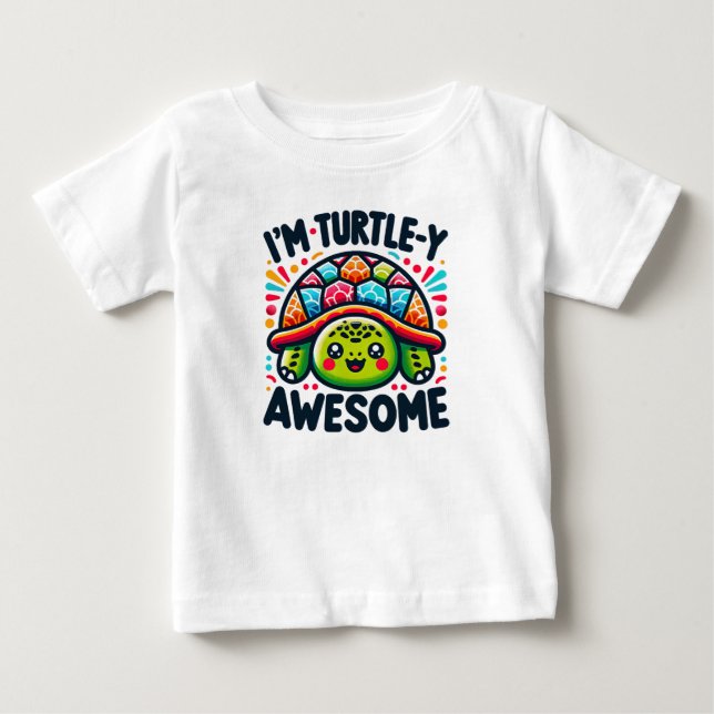 Jag heter Turtley fantastisk T Shirt (Framsida)