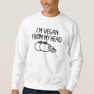 Jag heter Vegan Lång Ärmad Tröja