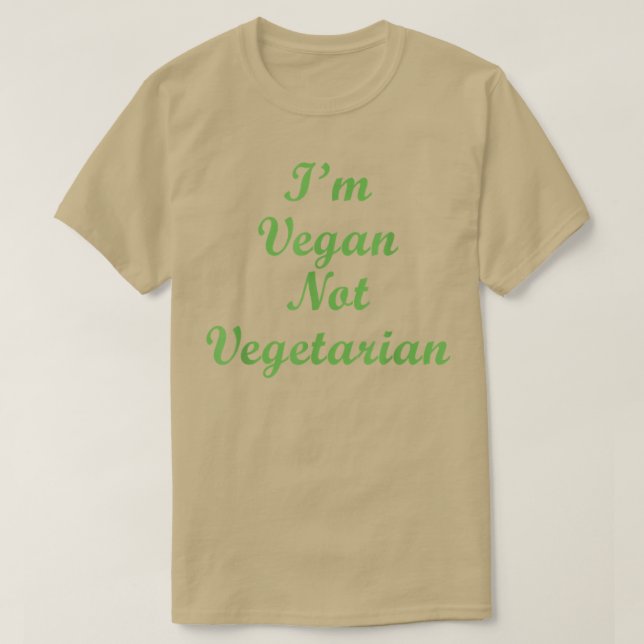 Jag heter Vegan T Shirt (Design framsida)