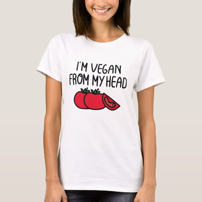 Jag heter Vegan T Shirt (Framsida)
