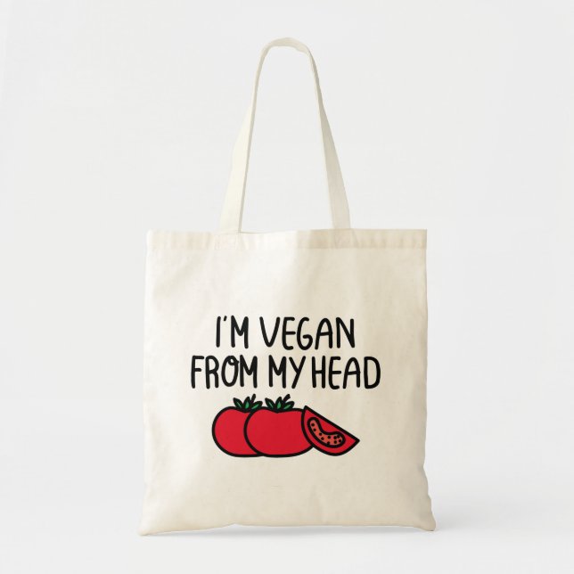Jag heter Vegan Tygkasse (Framsidan)