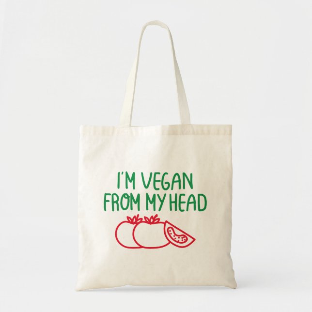 Jag heter Vegan Tygkasse (Framsidan)