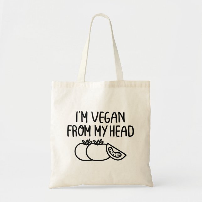 Jag heter Vegan Tygkasse (Framsidan)
