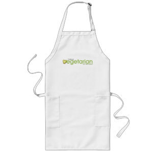 Jag heter Vegetarian Long Apron Långt Förkläde