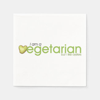 Jag heter Vegetarian Pappersservett