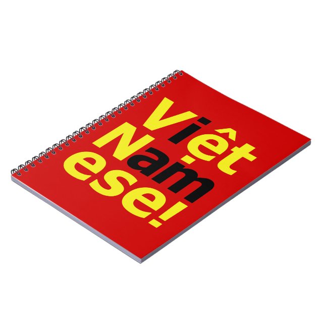 Jag heter Viet Namese! Anteckningsbok (Vänstra Sidan)