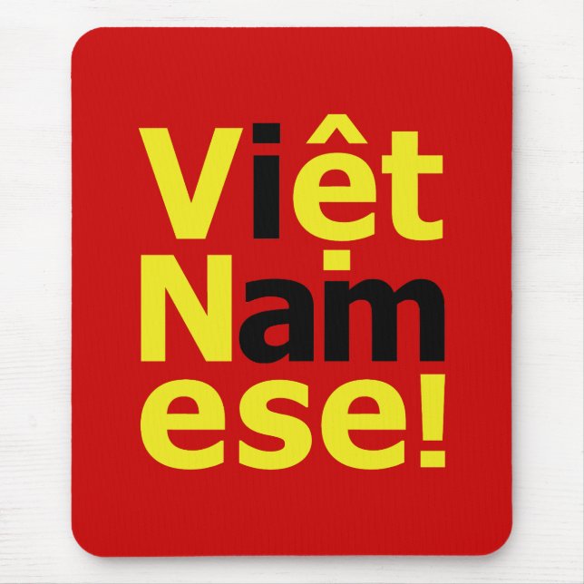 Jag heter Viet Namese! Musmatta (Framsidan)
