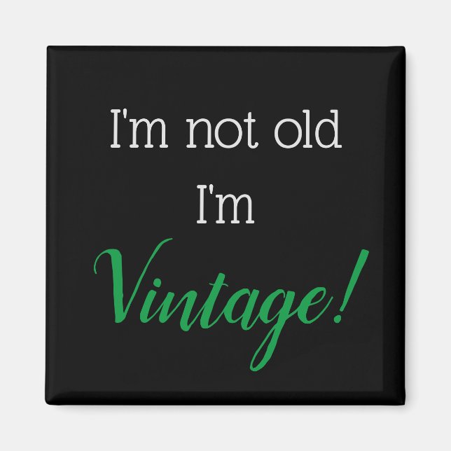 Jag heter Vintage Magnet (Framsidan)