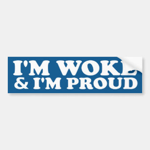 Jag heter Woke och jag är Proud Bildekal