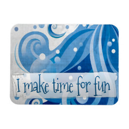 "Jag hinner med roligt" Flexi (Motiveringsbekräfte Magnet