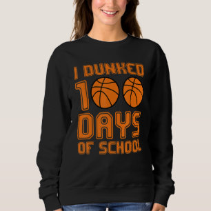 Jag hittade 100 dagar med basketboll Älskare Sport T Shirt