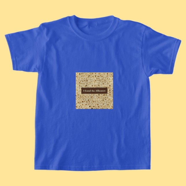 Jag hittade Afikomen matzo Passover T Shirt (Skapare uppladdad)