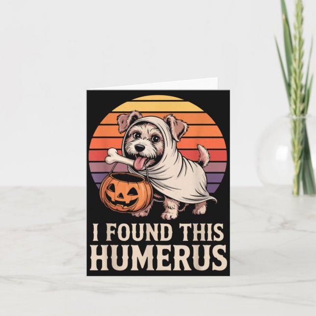 Jag hittade denna Humerus Halloween-kostym 2 Kort (Framsida)