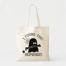 Jag hittade denna humerus-skelett Halloween-handvä